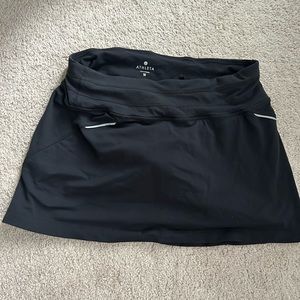 ATHLETA size medium black golf skirt